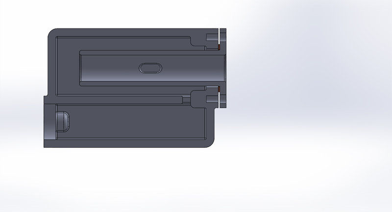 Schnitt durch den Auspuff