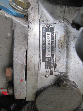 H1 Typenschild Motor