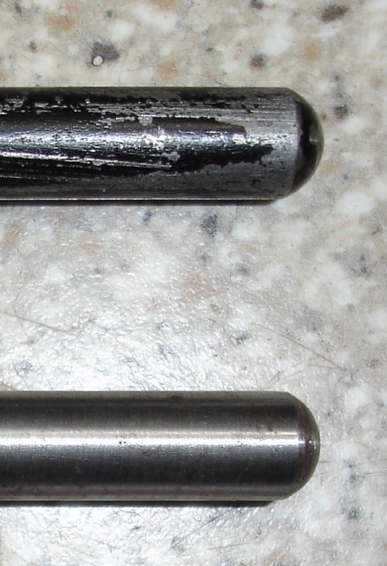 kugeliges Ende der Schaltstange