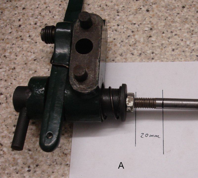 Einstellung laut Handbuch