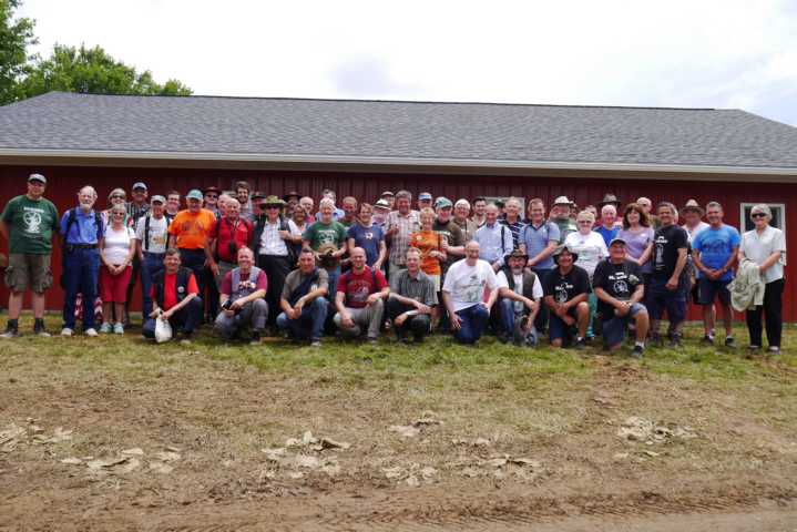 Grupppenbild der internationalen Besucher.