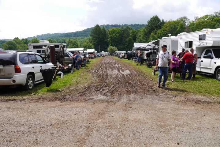 In Cool Springs regnet es sehr oft.