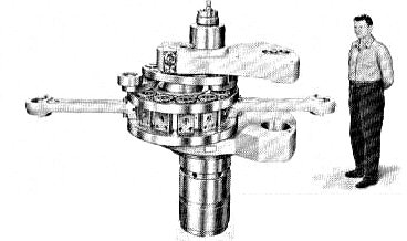 Kurbeltrieb vom 12-Zylinder