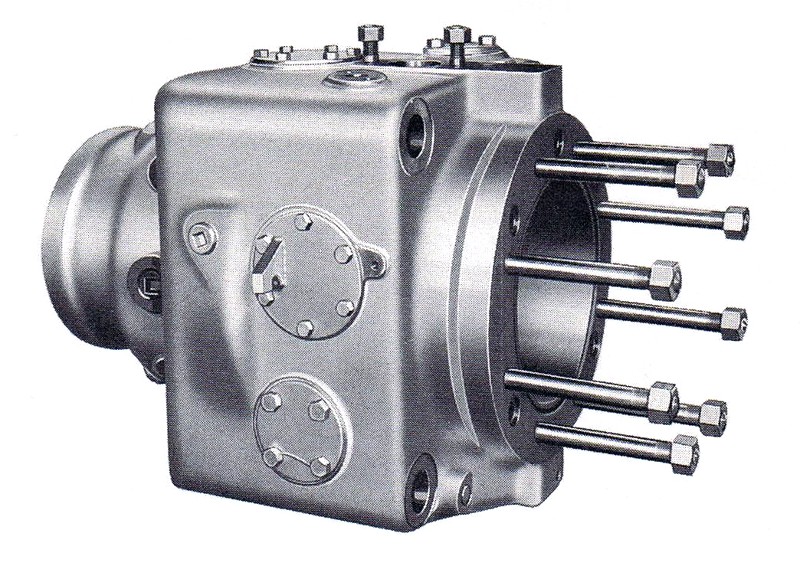 Zylinder des Gasmotors