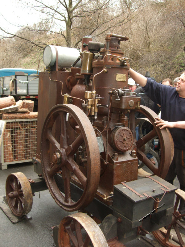 Trumann-Werke Aschersleben, Glühkopfmotor Type 3, 18 PS