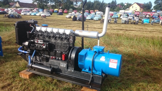 80 KV Aggregat Wasser gekühlt, 6 Zylinder