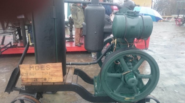 Ein Glühkopfmotor der leider nicht gestartet wurde