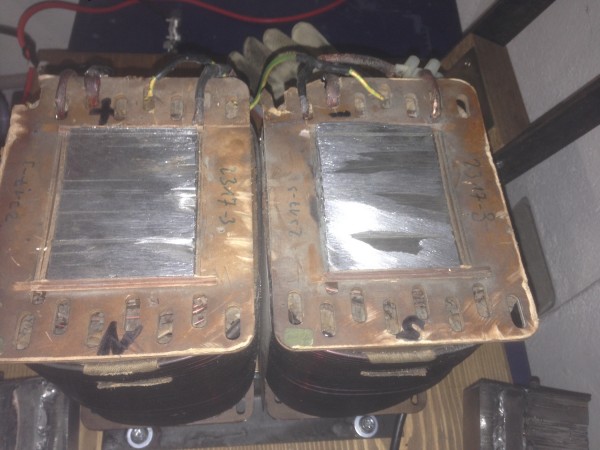 Draufsicht ohne Polschuhe