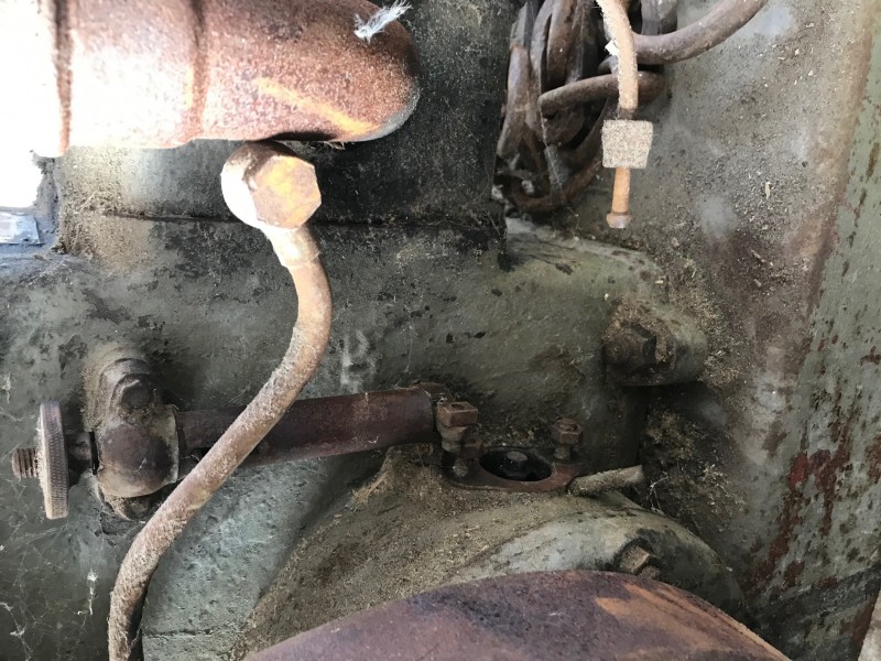 Die "Rohrleitungen" hängen frei