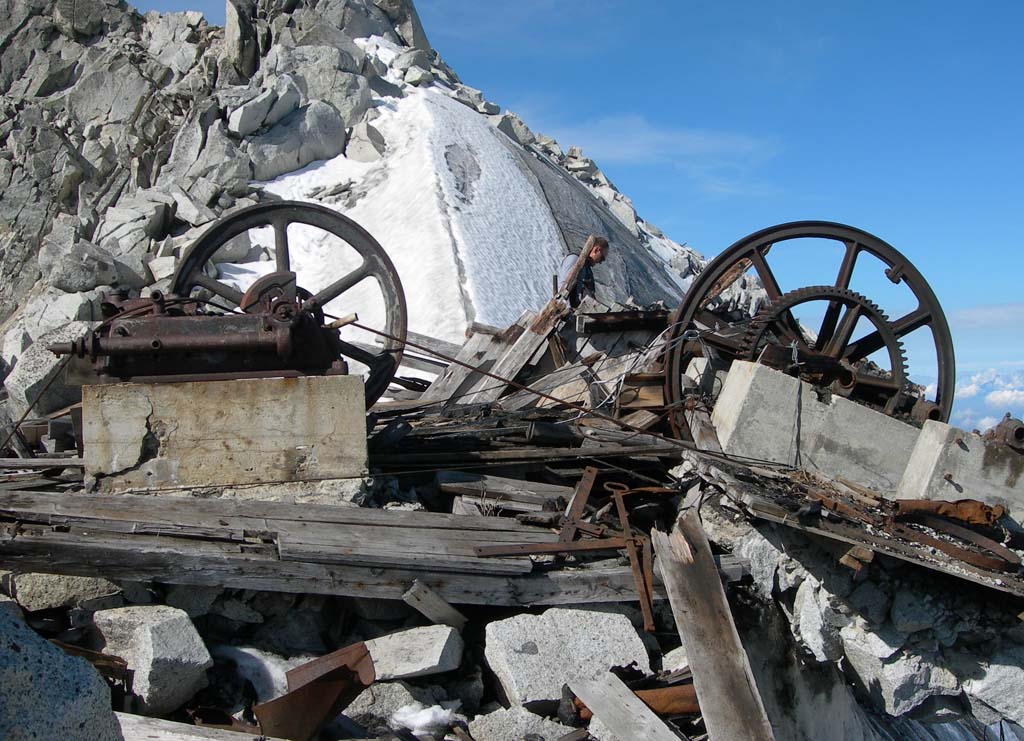 Standmotor auf dem Care alto