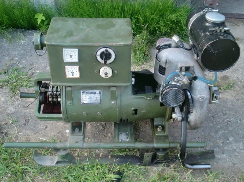 Motor mit Nassluftfilter