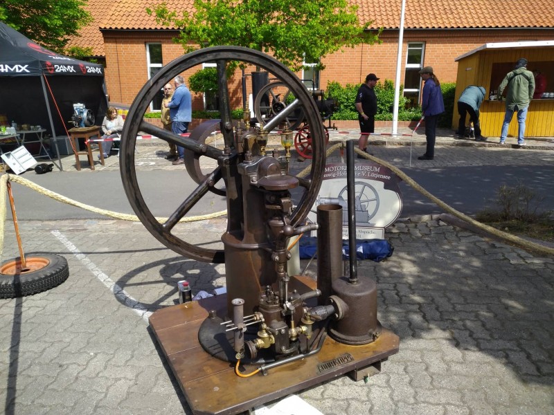 Matthias hatte den Dürkopp von 1892 dabei!