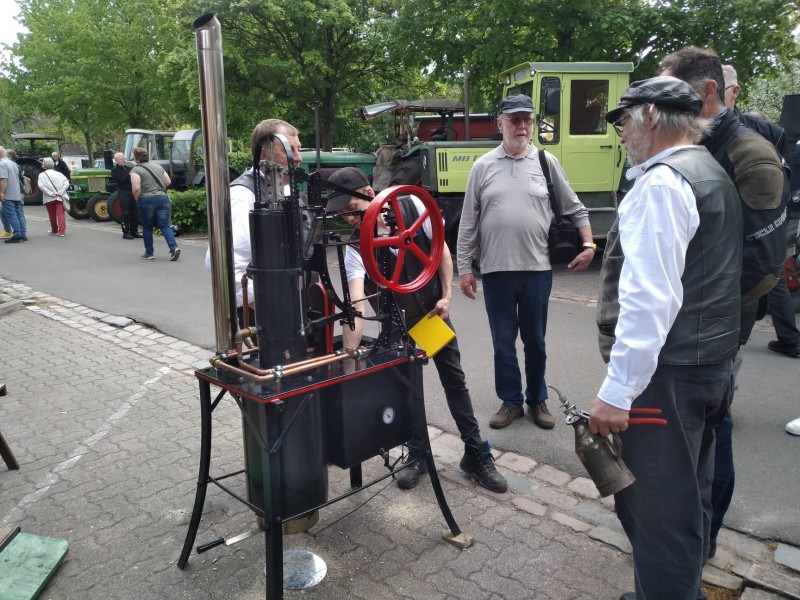 Ein Flammenfresser als Eigenbau.