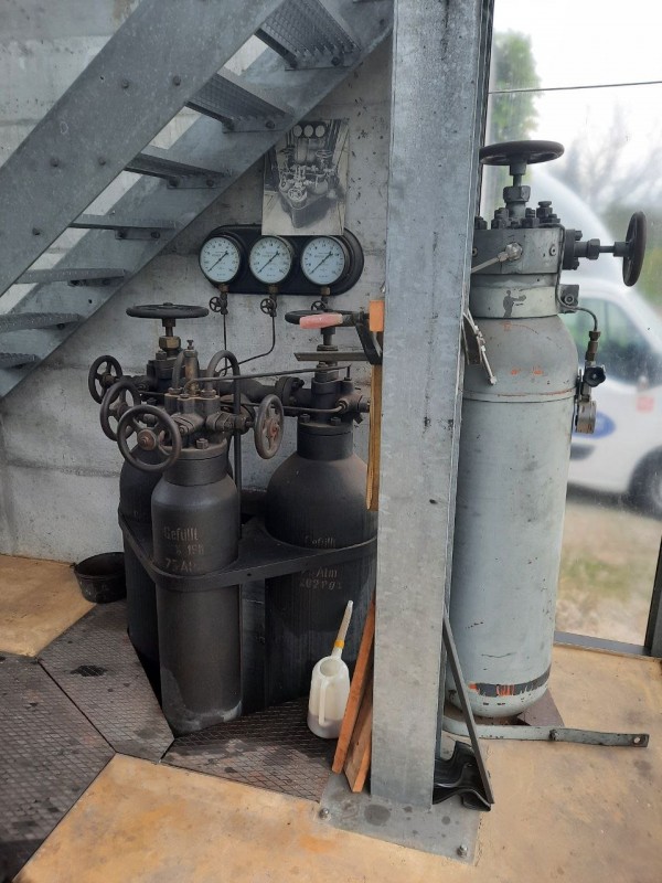 Anlassflaschen 75 atü