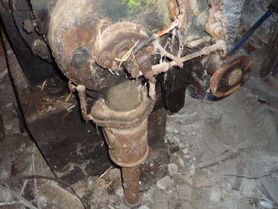 Der Motor hat eine interessante Vorwärmung für die Ansaugluft.