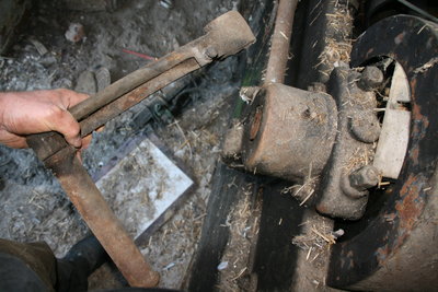 Andrehkurbel mit Einrastung