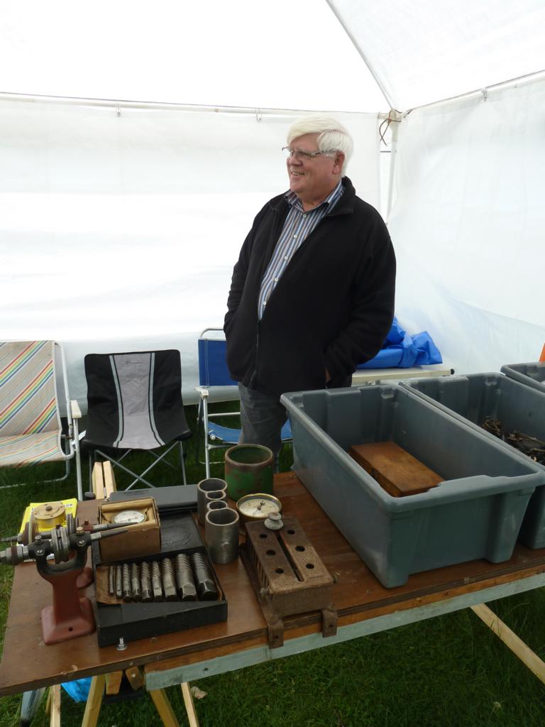 Anton hatte auch einen Stand.