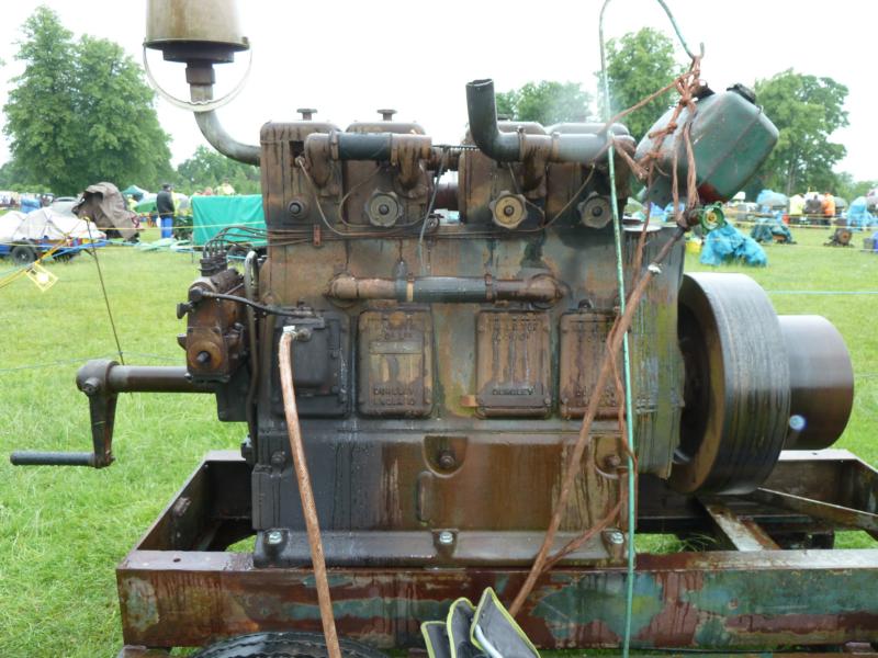 4-Zylinder Lister Diesel mit sehr schönem Handstart (siehe YouTube-Link)