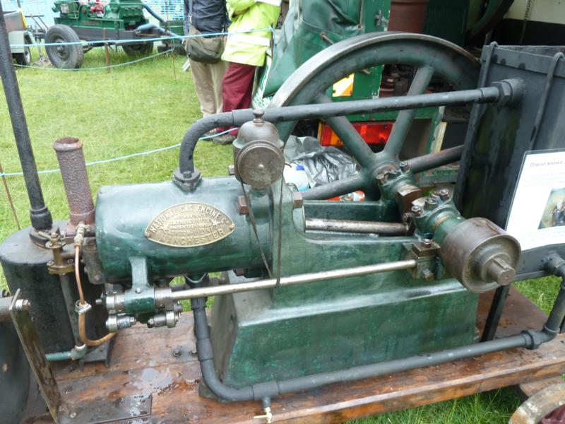 Ältester Motor der Firma National in England, Nr 590