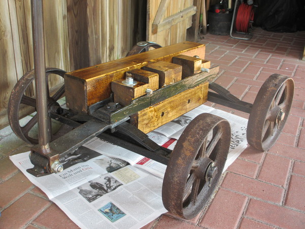 Hier kann man den Aufbau des Wagens gut erkennen