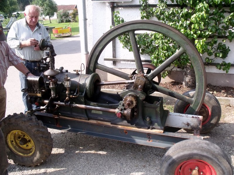 unbekannter Gasmotor Bj ca. 1903/1904